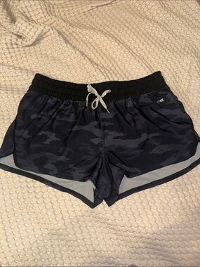 Vuori Black Camo Shorts